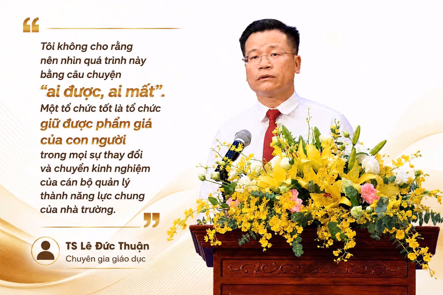 11.000 hiệu trưởng, hiệu phó làm giáo viên: Đừng coi đó là bước lùi nghề nghiệp!