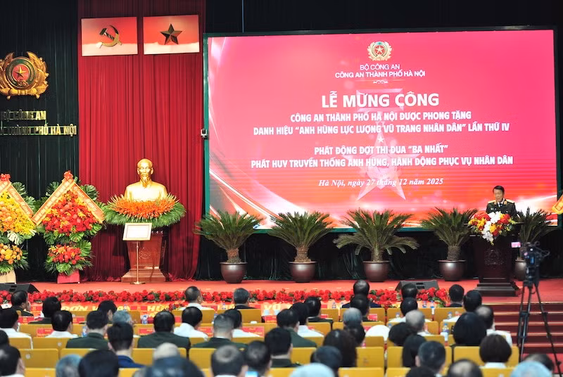 Hoạt động của Công an Thủ đô phải tạo nền tảng, động lực hỗ trợ cho phát triển kinh tế - xã hội -0