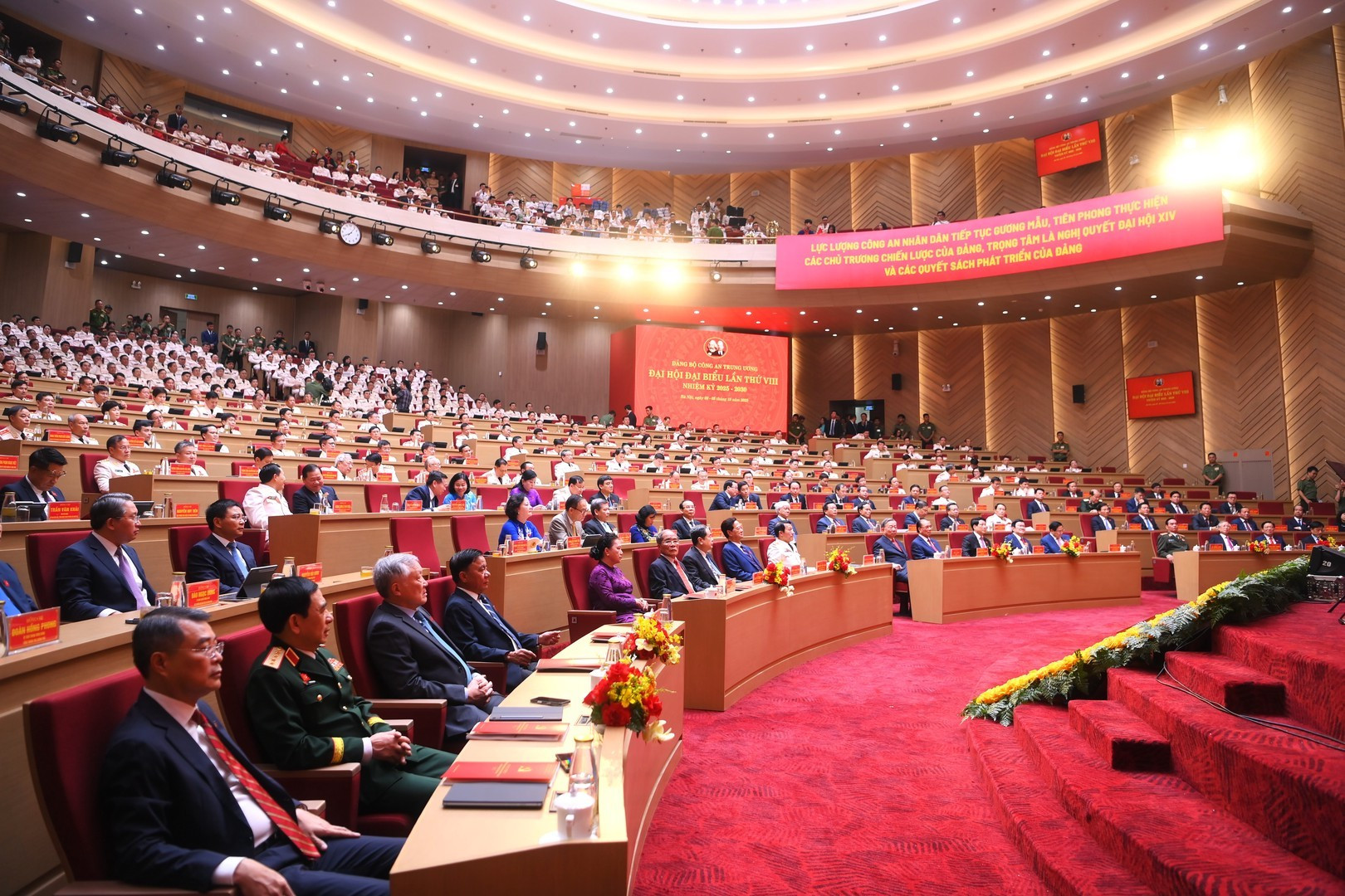 Diễn văn khai mạc của Đại tướng Lương Tam Quang tại Đại hội đại biểu Đảng bộ Công an Trung ương lần thứ VIII ảnh 2