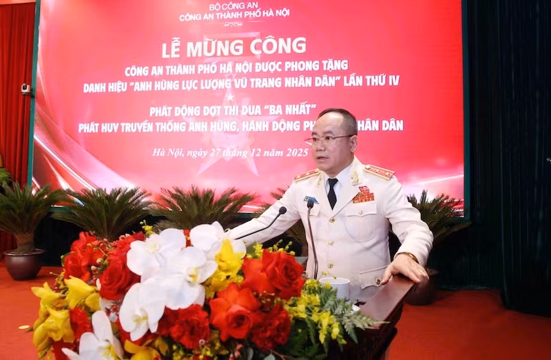 Hoạt động của Công an Thủ đô phải tạo nền tảng, động lực hỗ trợ cho phát triển kinh tế - xã hội -0