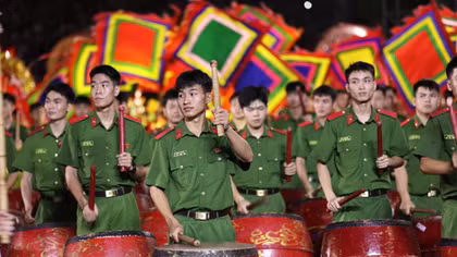 Biểu dương sức mạnh, bản lĩnh và khí phách người chiến sĩ Công an