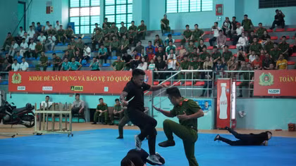 Bứt phá ngoạn mục của Đoàn thế thao Công an TP Hồ Chí Minh