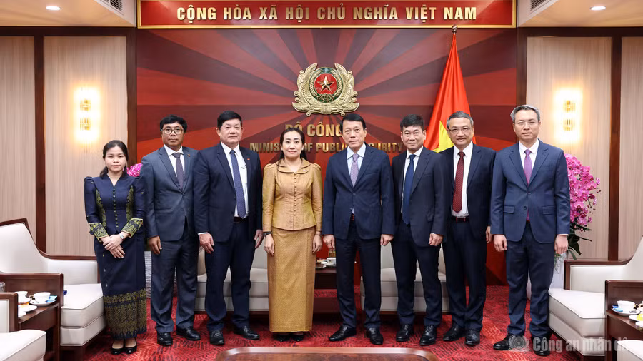 Việt Nam và Campuchia tăng cường hợp tác an ninh, phòng, chống tội phạm 