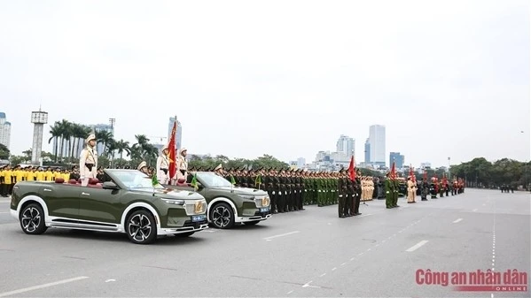 Luyện tập nghiêm túc, sẵn sàng xuất quân bảo vệ Đại hội XIV của Đảng