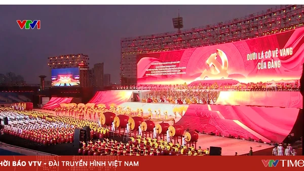 Chương trình nghệ thuật đặc biệt 'Dưới lá cờ vẻ vang của Đảng'