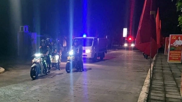 Công an xã ở Đà Nẵng đảm bảo sự bình yên của vùng quê hướng đến ngày hội lớn