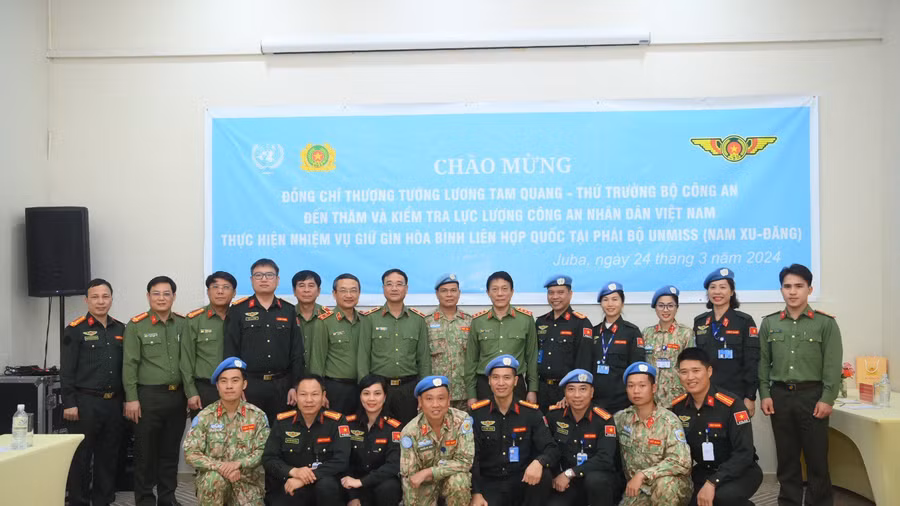 Tham gia gìn giữ hoà bình để bảo vệ Tổ quốc từ sớm, từ xa