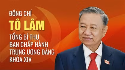Đồng chí Tô Lâm được bầu làm Tổng Bí thư Ban Chấp hành Trung ương Đảng khóa XIV