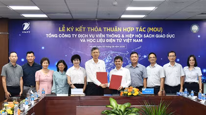 VNPT VinaPhone và VAEDR hợp tác phát triển hệ sinh thái học liệu số