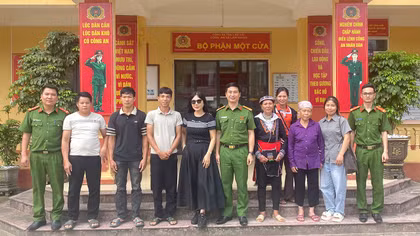 Công an xã giúp người dân tìm lại thân nhân sau 48 năm thất lạc