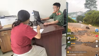 Đăng video "báo chốt" CSGT, nữ TikToker bị phạt 10 triệu đồng