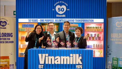 Vinamik gây bất ngờ tại giải thưởng danh giá ngành sữa