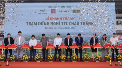 Khánh thành Trạm dừng nghỉ TTC Châu Thành trên cao tốc Vĩnh Hảo - Phan Thiết