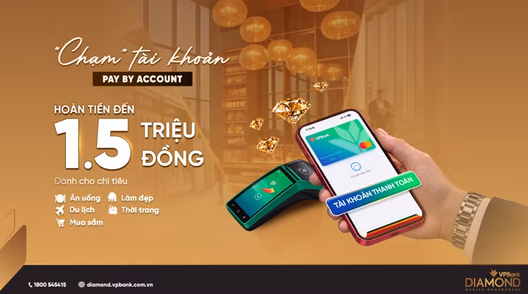 Chương trình được VPBank thiết kế dành riêng cho các khách hàng VPBank Diamond.