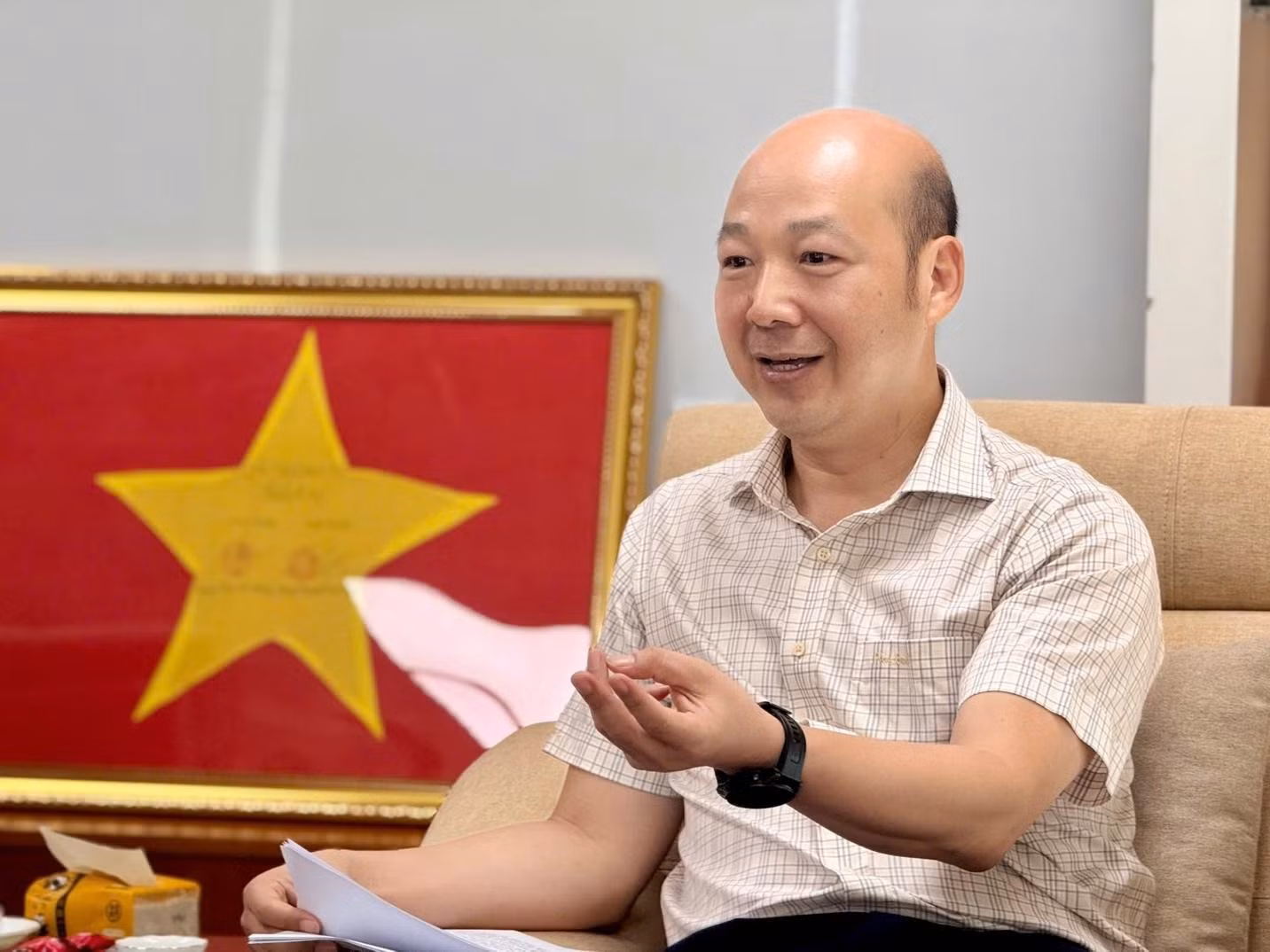 Thượng tá Vũ Hồng Quân – Giám đốc Viettel Thái Nguyên (Chi nhánh thuộc Tập đoàn Viettel).