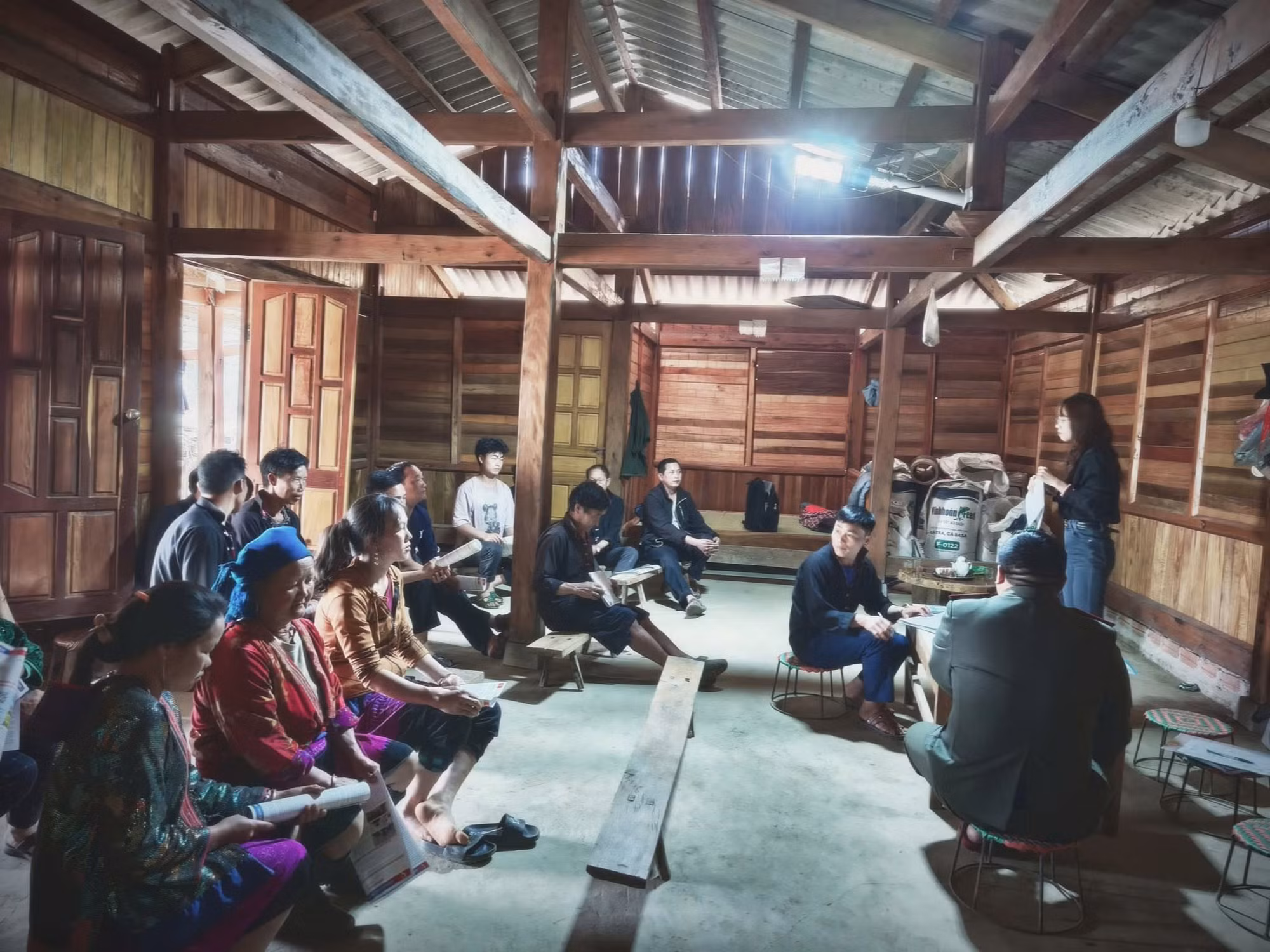 Một buổi truyền thông về TGPL, tuyên truyền và giải đáp pháp luật cho người dân tại tỉnh Điện Biên.