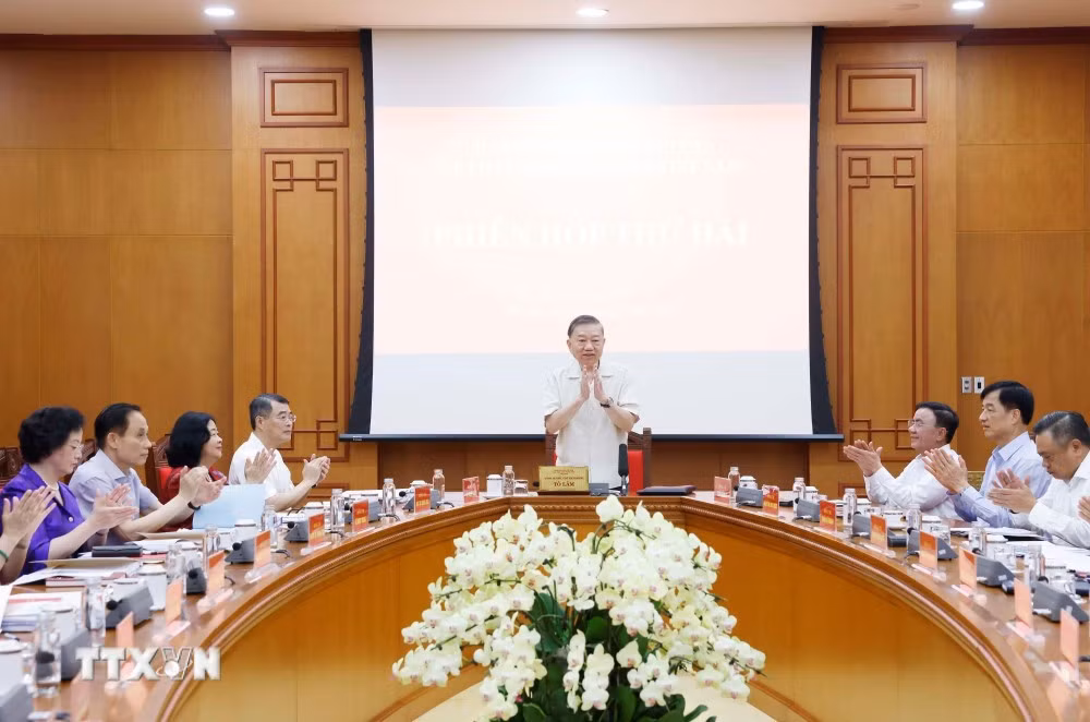 Tổng Bí thư, Chủ tịch nước Tô Lâm phát biểu. (Ảnh: Thống Nhất/TTXVN)