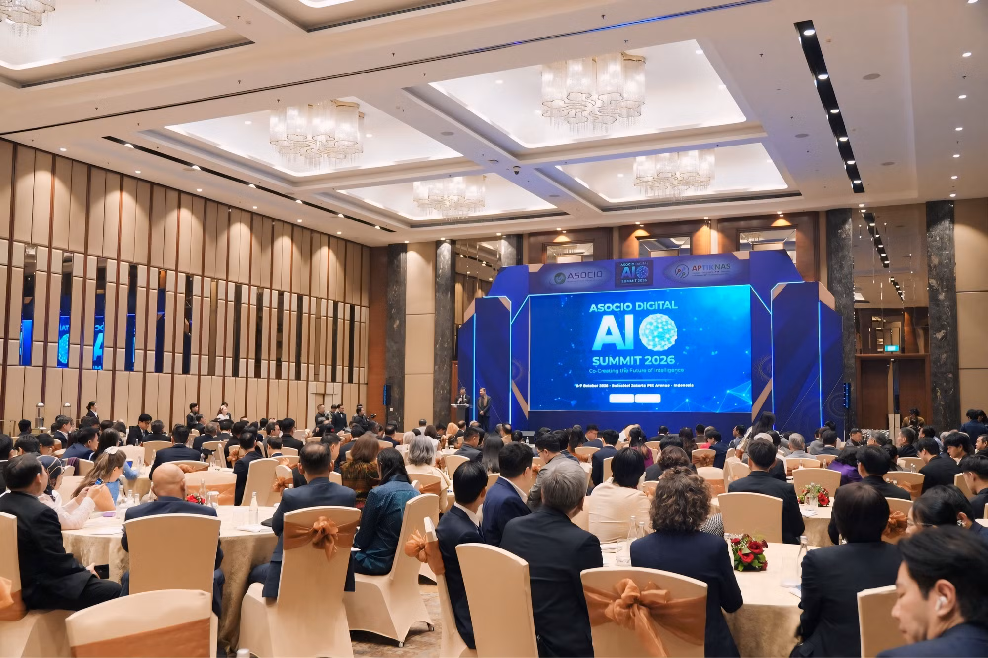 Lễ trao giải ASOCIO Digital &amp; AI Awards 2026 diễn ra tại Jakarta.