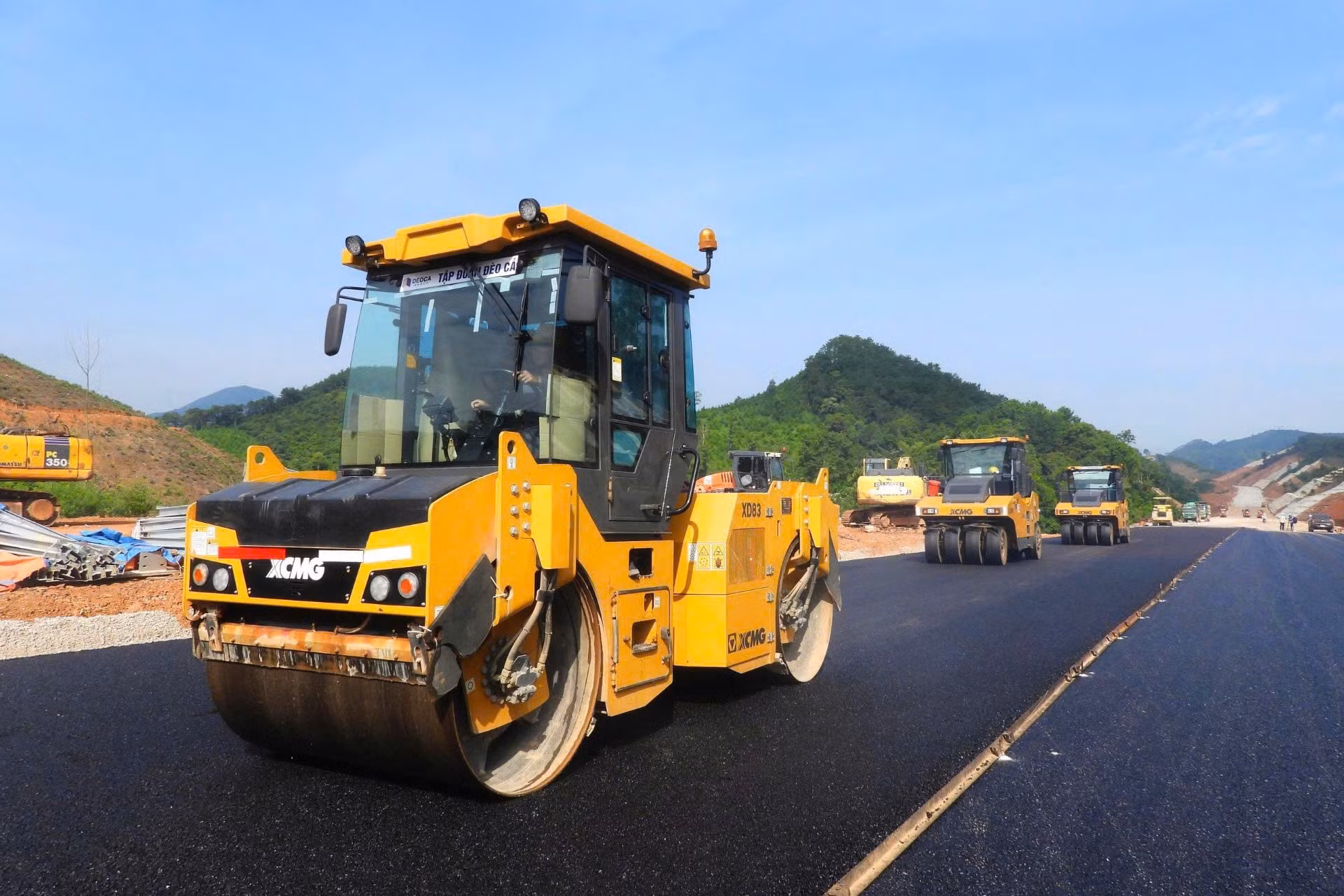 Nhà đầu tư cùng các nhà thầu đang tập trung nguồn lực, sớm hoàn thiện tuyến kết nối từ Chi Lăng đến cửa khẩu quốc tế Hữu Nghị.