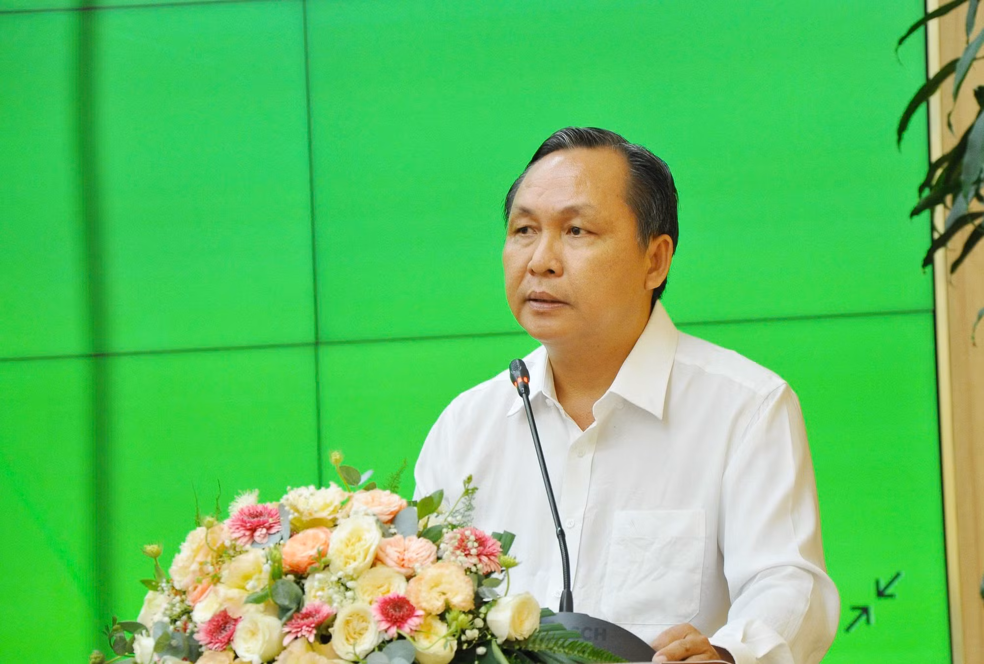 Phó Chủ tịch Thường trực UBND TP Cần Thơ – Lê Công Lý phát biểu tại Hội thảo.