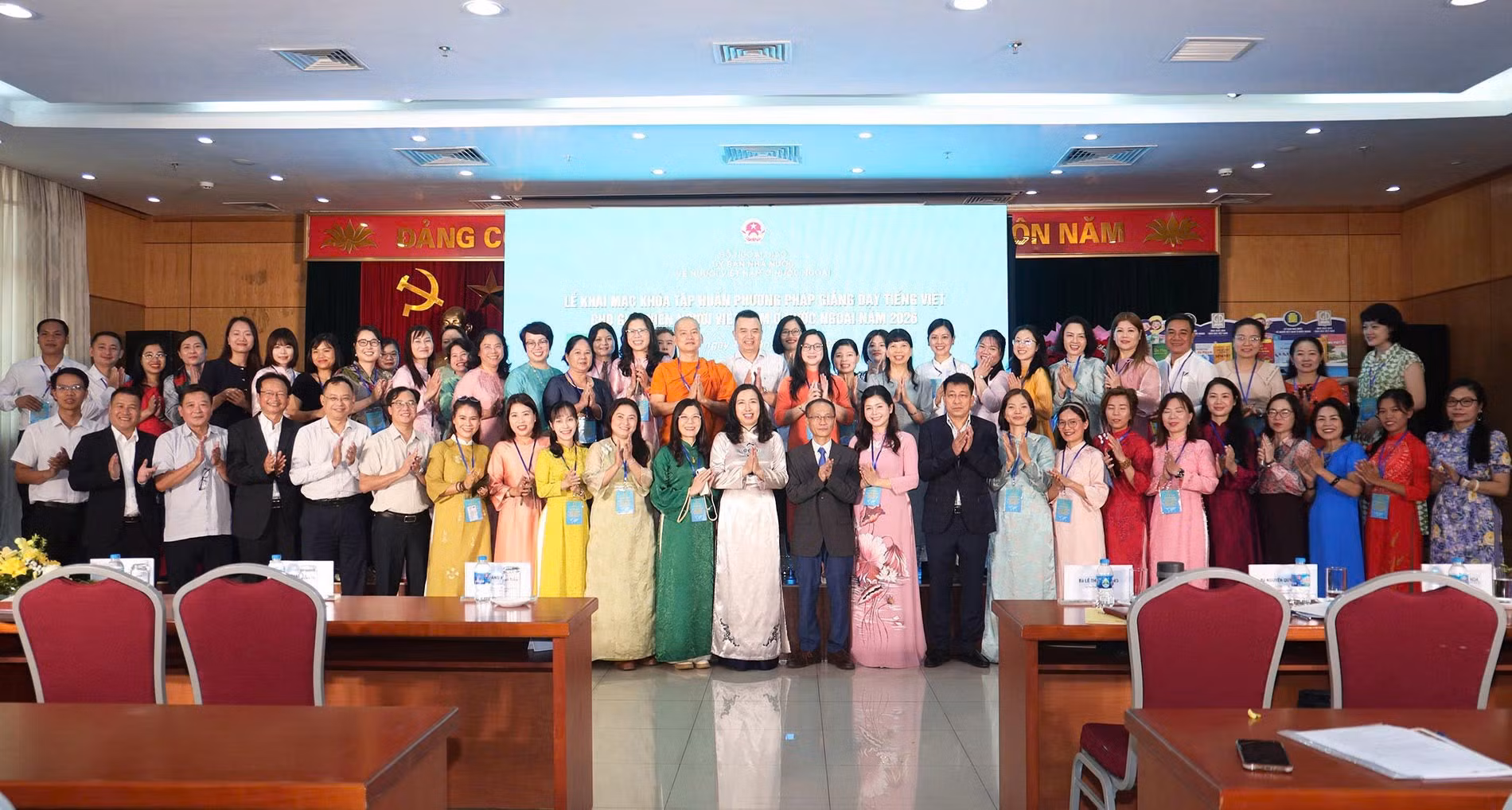 Khai mạc Khoá tập huấn phương pháp giảng dạy tiếng Việt cho giáo viên người Việt Nam ở nước ngoài năm 2026, với sự đồng hành của NXBGDVN.