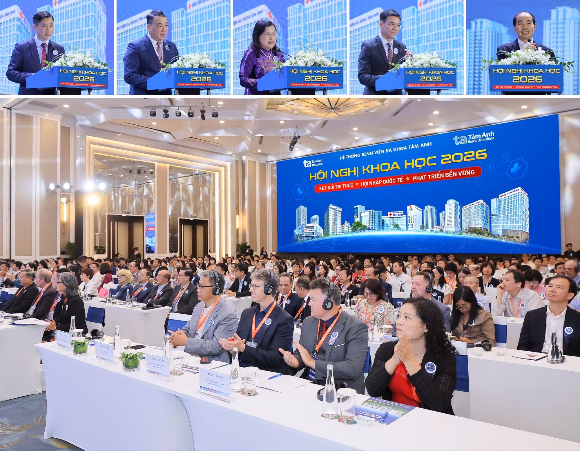 Diễn ra trong 5 ngày, từ 16-20/9/2026, Hội nghị Khoa học thường niên của Hệ thống Bệnh viện Đa khoa Tâm Anh 2026 có chủ đề “Kết nối tri thức - Hội nhập quốc tế - Phát triển bền vững”, mang đến Việt Nam những thông tin khoa học mang tầm quốc tế.