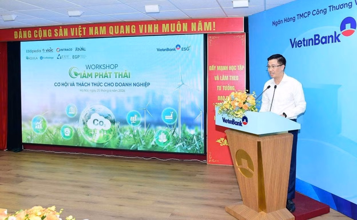 Ông Trần Hoài Nam, Phó Giám đốc Khối KHDN VietinBank cho biết Ngân hàng kỳ vọng cấu trúc cho vay liên kết bền vững sẽ trở thành mô hình phổ biến trên thị trường tài chính.