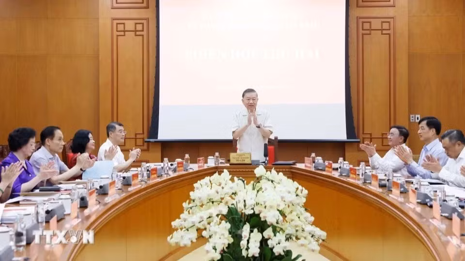 Tổng Bí thư, Chủ tịch nước Tô Lâm phát biểu. (Ảnh: Thống Nhất/TTXVN)