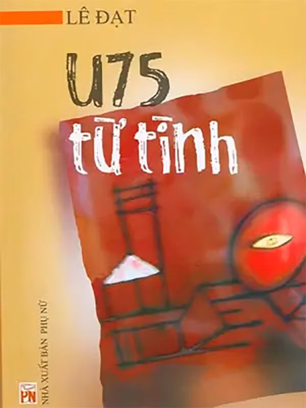 Bìa tập thơ “U75 từ tình” của nhà thơ Lê Đạt.