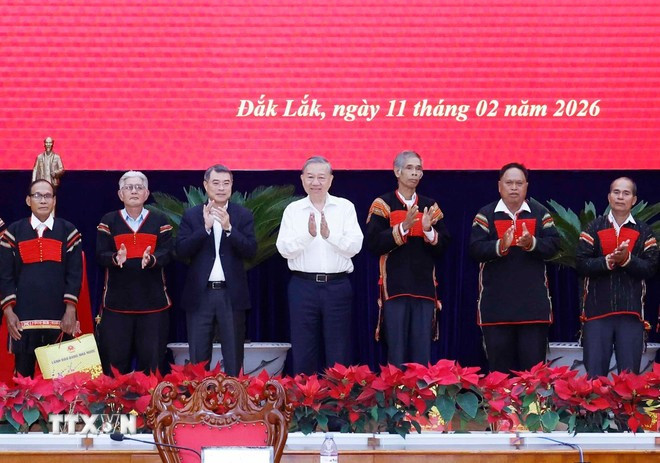 Tổng Bí thư Tô Lâm: Đắk Lắk phải trở thành đầu mối kết nối phát triển vùng -0