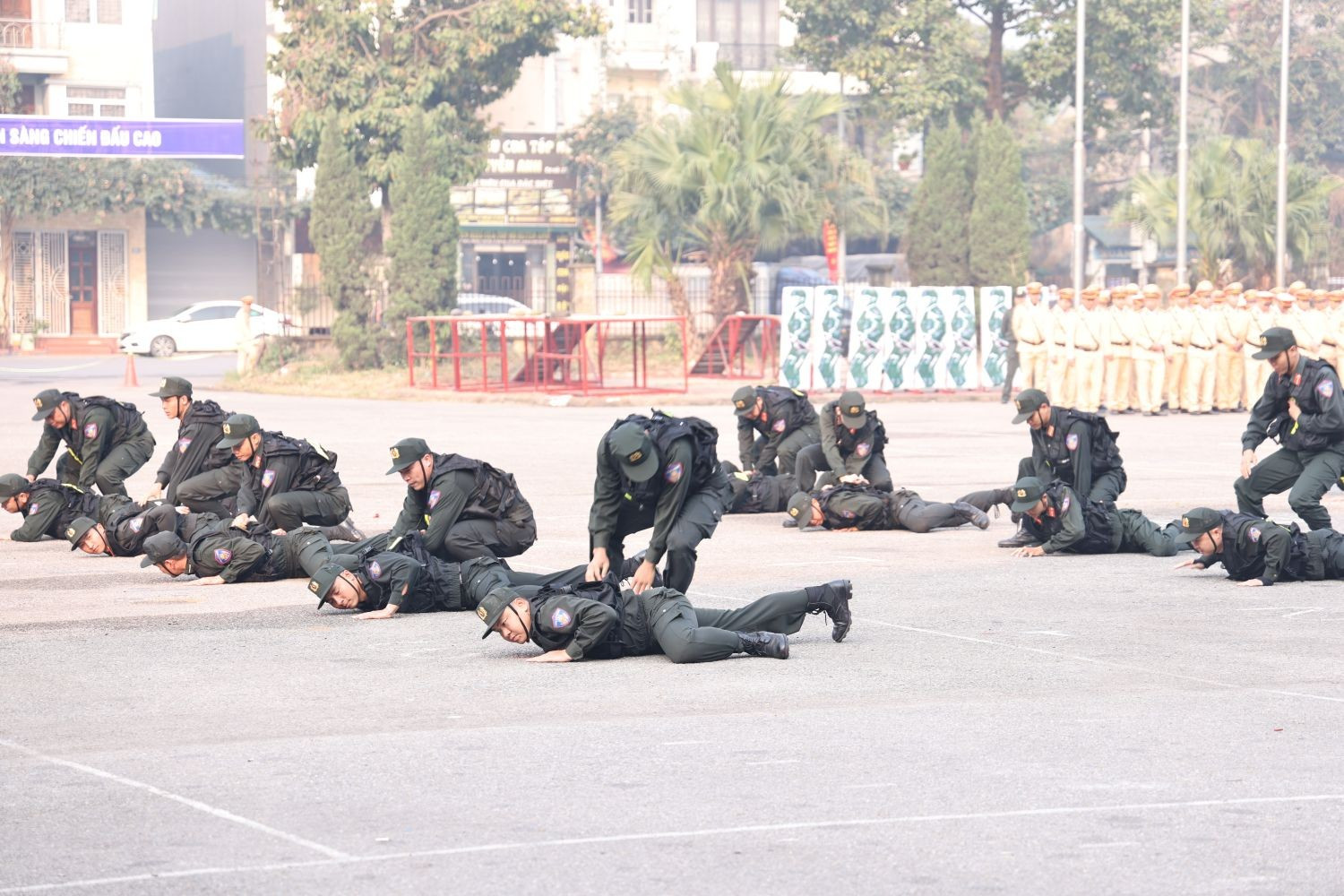 Phú Thọ diễn tập phương án tác chiến bảo đảm ANTT Đại hội đại biểu toàn quốc lần thứ XIV của Đảng -0