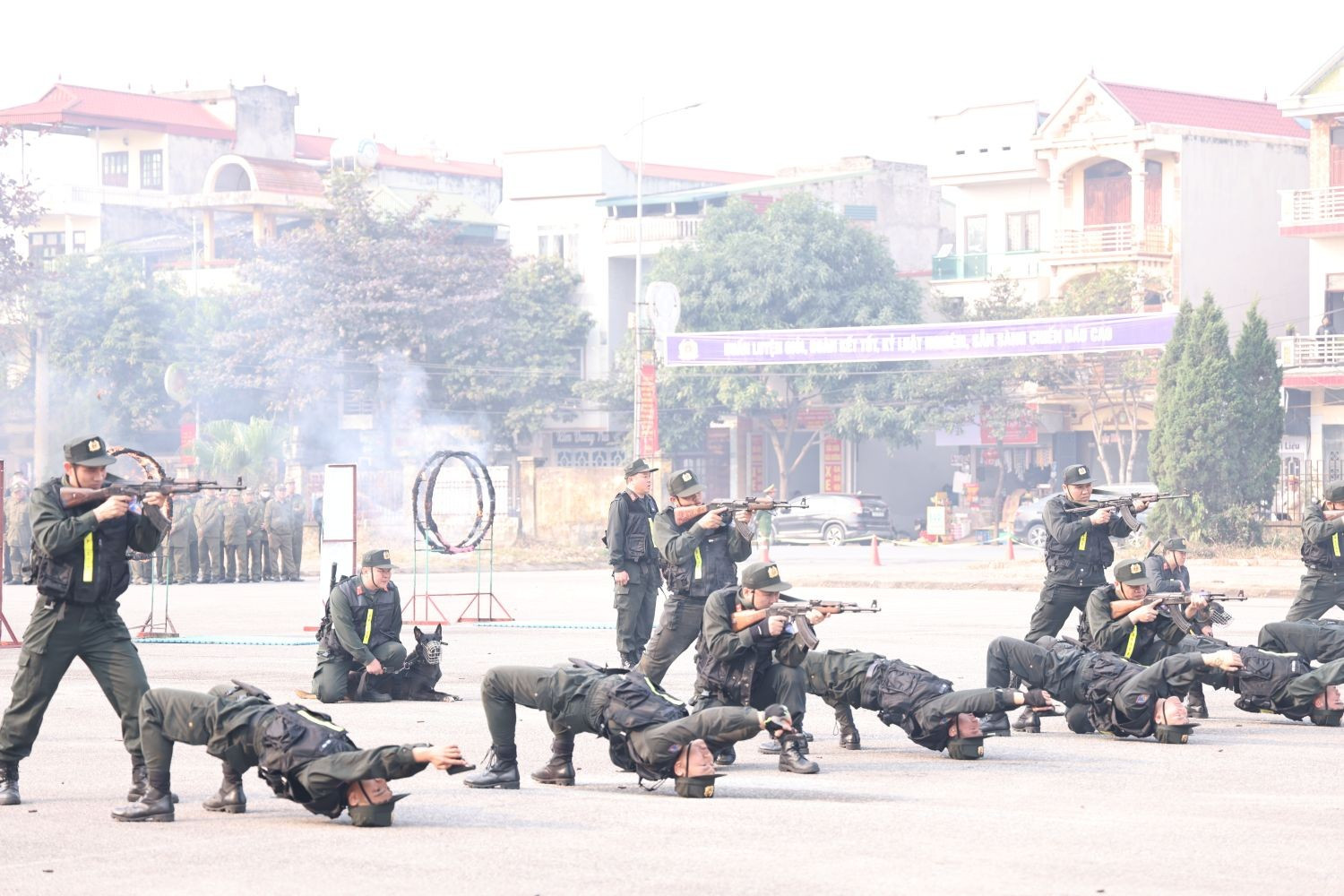 Phú Thọ diễn tập phương án tác chiến bảo đảm ANTT Đại hội đại biểu toàn quốc lần thứ XIV của Đảng -8