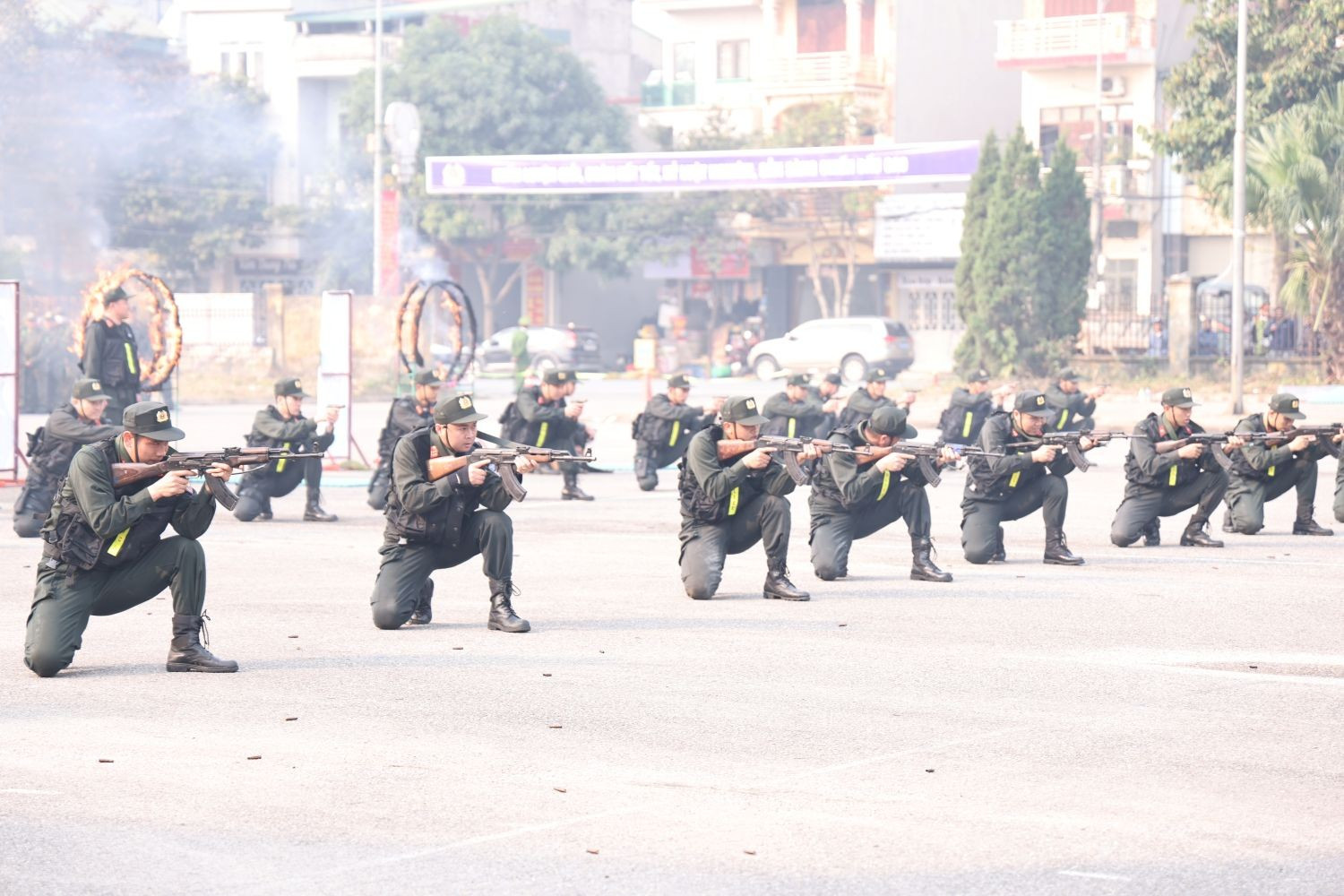 Phú Thọ diễn tập phương án tác chiến bảo đảm ANTT Đại hội đại biểu toàn quốc lần thứ XIV của Đảng -7
