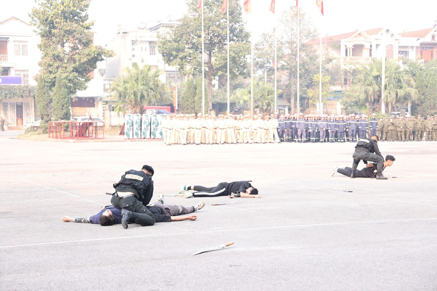 Phú Thọ diễn tập phương án tác chiến bảo đảm ANTT Đại hội đại biểu toàn quốc lần thứ XIV của Đảng -3