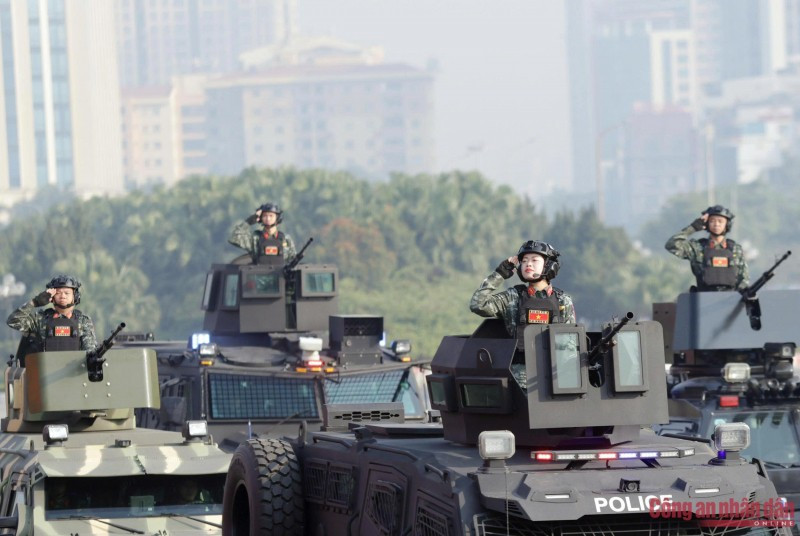 Thông qua Lễ xuất quân và diễn tập các phương án, lực lượng CAND một lần nữa khẳng định khả năng khai thác, phát huy và làm chủ các loại vũ khí, khí tài, phương tiện kỹ thuật nghiệp vụ để hoàn thành thắng lợi mọi nhiệm vụ đề ra.