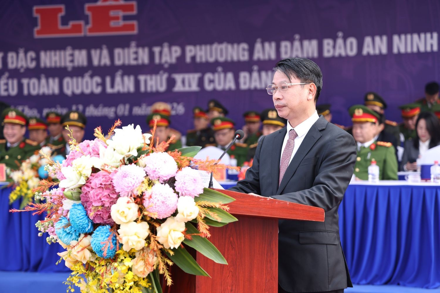 Phú Thọ diễn tập phương án tác chiến bảo đảm ANTT Đại hội đại biểu toàn quốc lần thứ XIV của Đảng -0