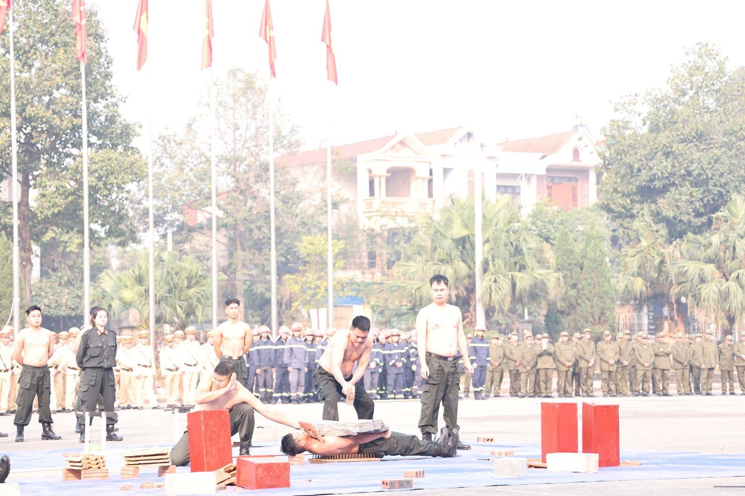 Phú Thọ diễn tập phương án tác chiến bảo đảm ANTT Đại hội đại biểu toàn quốc lần thứ XIV của Đảng -2