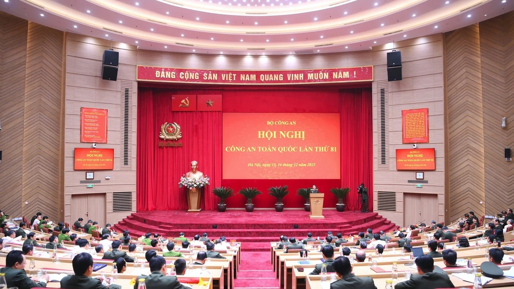 Bế mạc Hội nghị Công an toàn quốc lần thứ 81