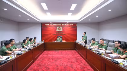 Sẵn sàng hội thi chung kết và đêm Gala về lực lượng bảo vệ an ninh trật tự ở cơ sở 