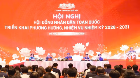 Khai mạc Hội nghị Hội đồng nhân dân toàn quốc Triển khai phương hướng, nhiệm vụ nhiệm kỳ 2026-2031