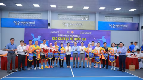 683 vận động viên tranh tài tại Giải vô địch Pickleball các câu lạc bộ quốc gia năm 2026