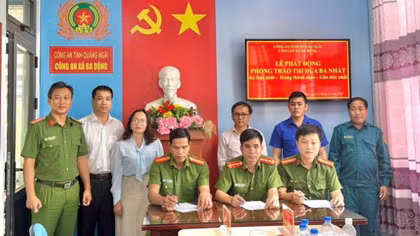 Điểm sáng “Ba Nhất” giữ bình yên bản làng đồng bào H’rê ở Ba Động