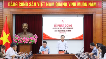 Phát động Giải báo chí “Vì sự nghiệp phát triển Văn hóa Việt Nam” – 2026