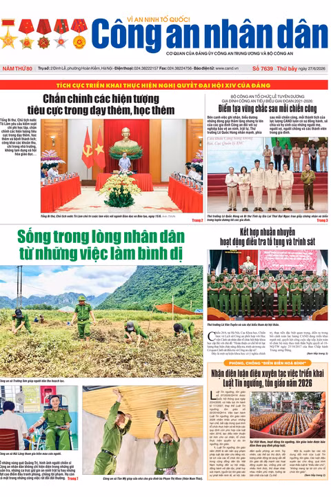 Báo in ngày 27/6/2026