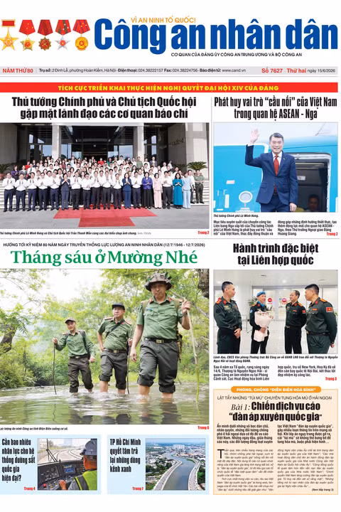 Báo in ngày 15/6/2026