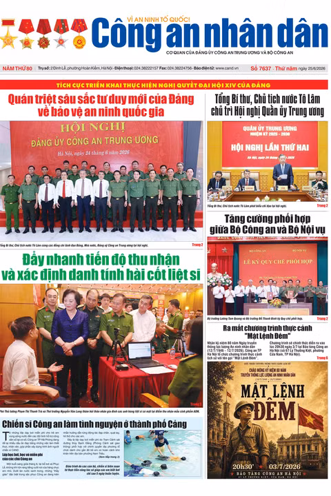 Báo in ngày 25/6/2026