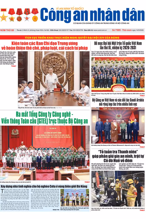 Báo in số 14/5/2026