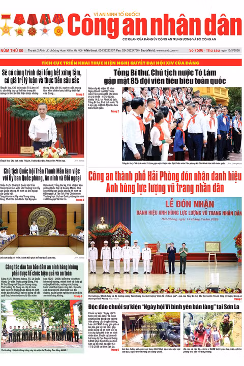 Báo in số 15/5/2026