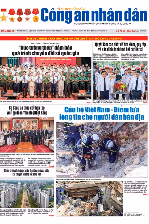 Báo in ngày 7/7/2026