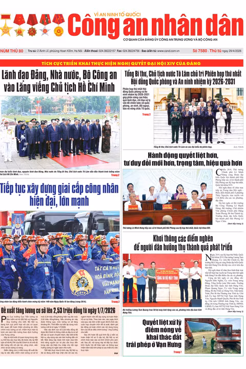 Báo in ngày 29/4/2026